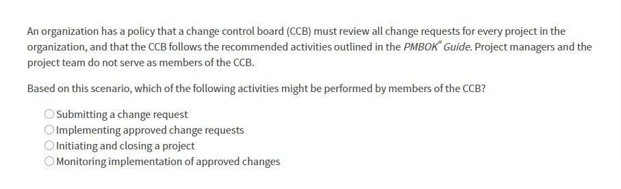 Multiple choice questions regarding adaptive methodologies