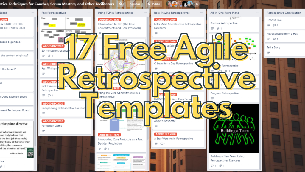 17 agile retrospective templates