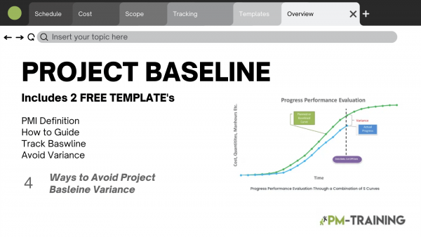 Project Baseline Template free