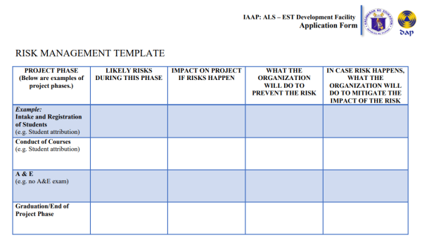 Risk Management Template - PDF 2