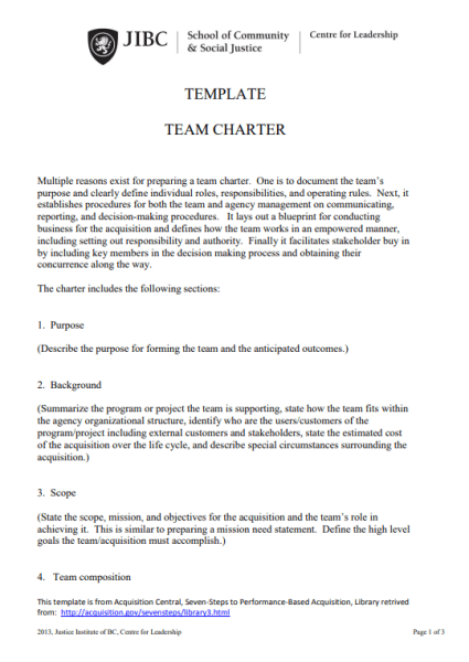 Team Charter Template - PDF 4