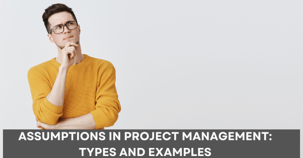 Assumptions in Project Management Types and Examples