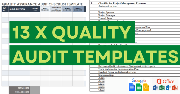 Free Quality Audit Template