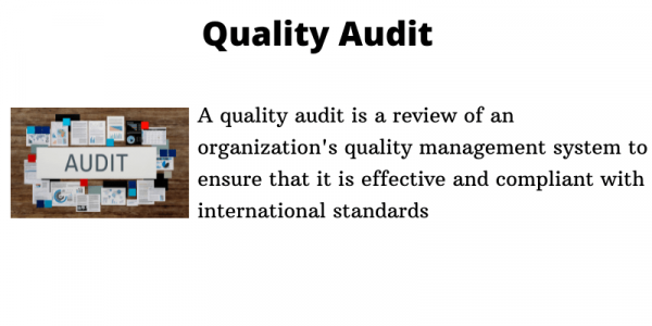 Quality Audit