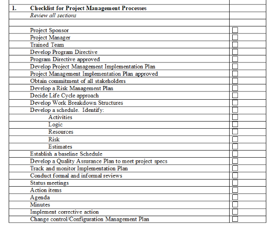 Quality Audit Template