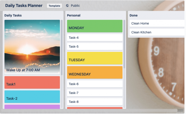 Task Planning (Trello)