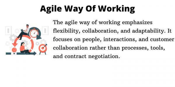 Agile way of working