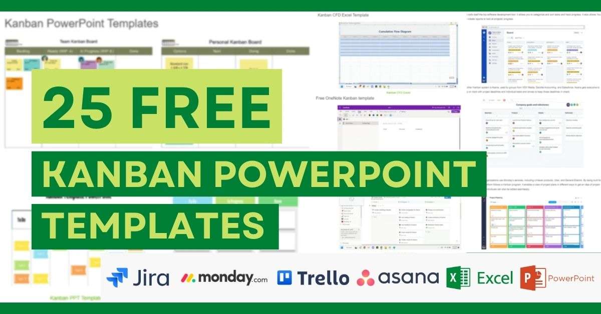 25 x Free Kanban Board Template Excel, Powerpoint, Google Sheets