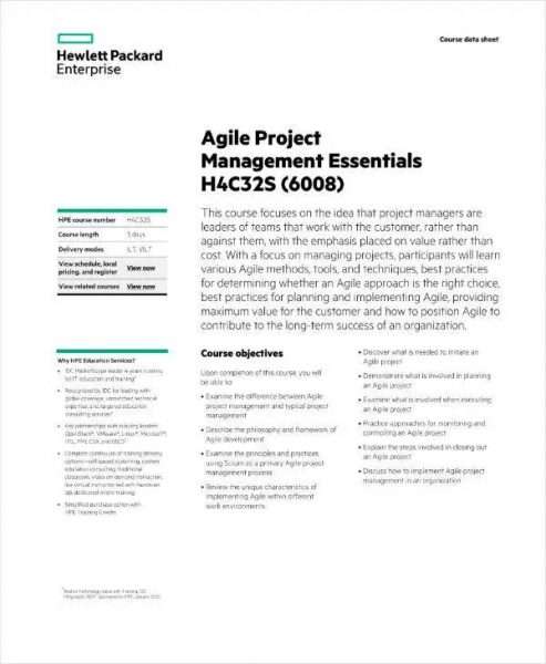 Agile Project Plan - Agile Project Management Essentials