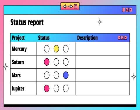 Agile Status Report Template PPT 2