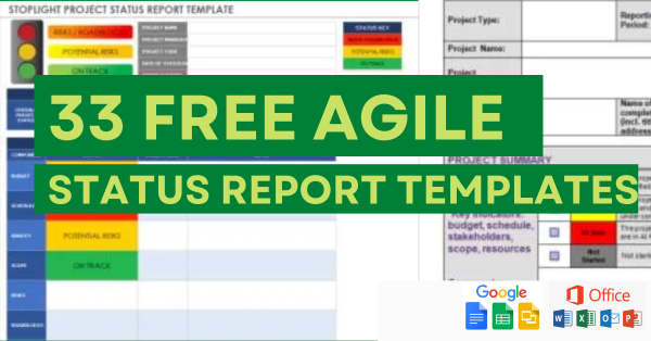 Free Agile Status Report Template Excel Word Google Docs