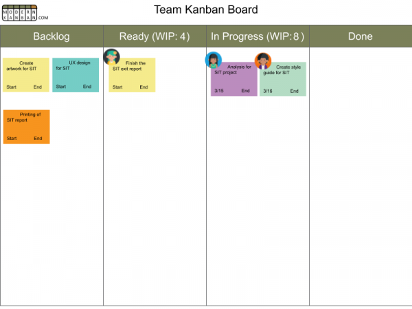 Kanban PPT Template 1