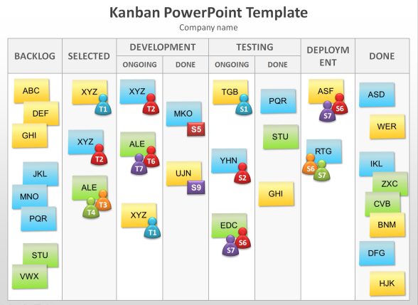 Kanban PPT Template 16