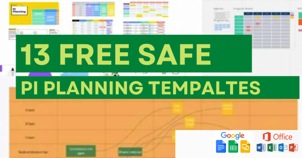 SAFe PI Planning Template