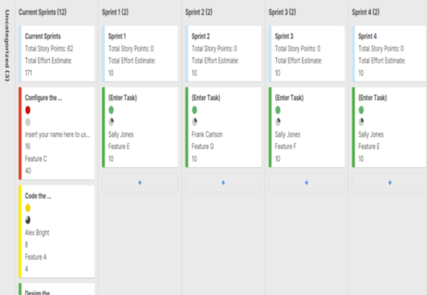 Sprint Planning Template - Excel 2