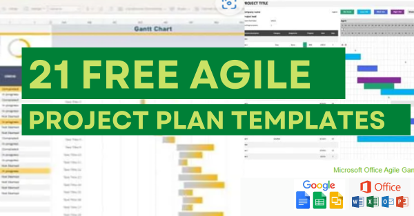 agile project plan template excel