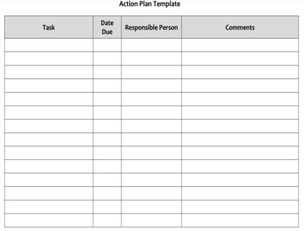 Action Plan Template - PDF 4