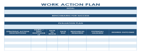 Action Plan Template - Word 9