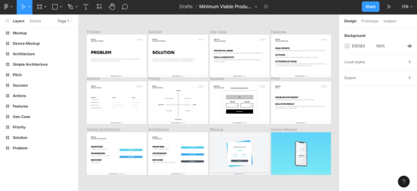 Minimum Viable Product Template - Figma