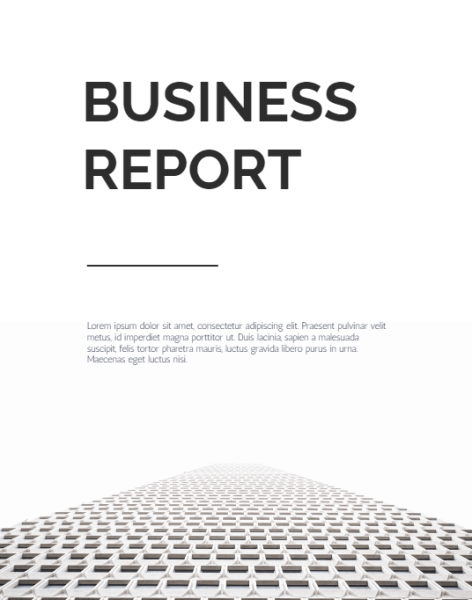 Business Report Template PDF 4