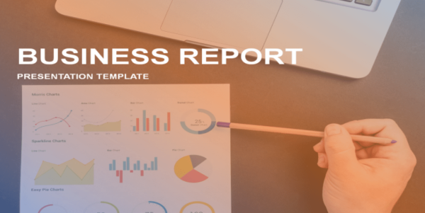 Business Report Template PPT