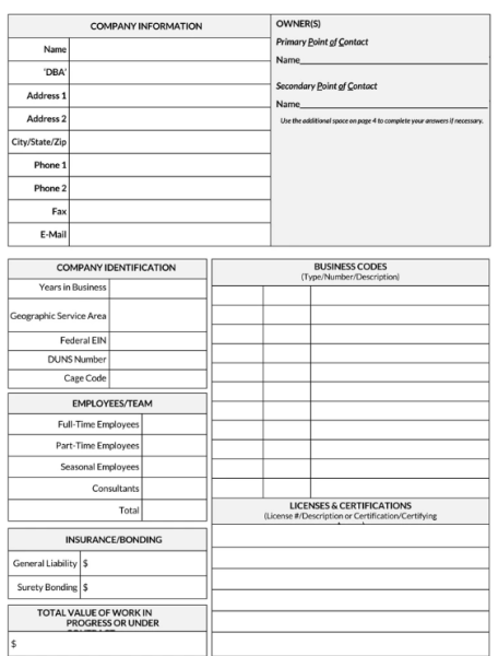 Capability Statement Template Word 31