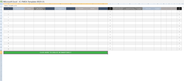 FMEA Template Excel 4