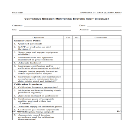 Data Quality Checklist Template PDF 4