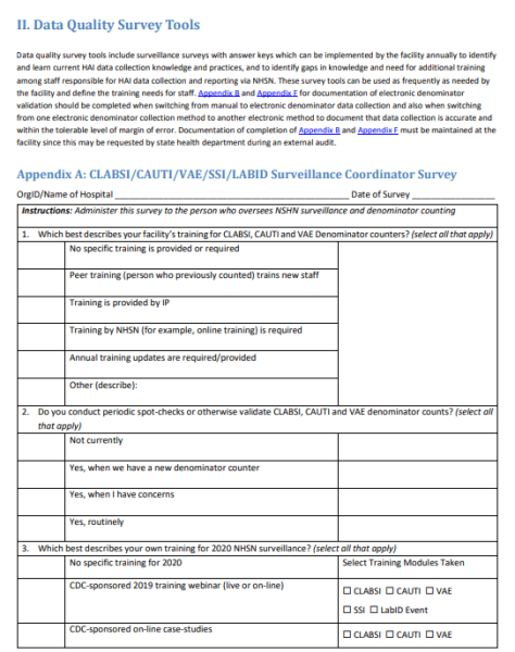 Data Quality Checklist Template PDF 8