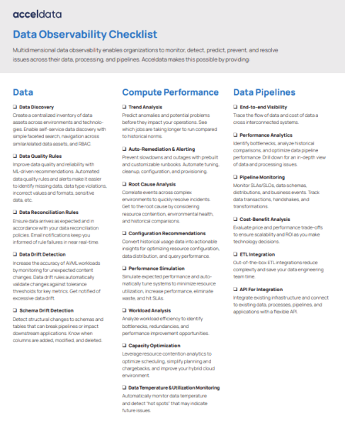 Data Quality Checklist Template PDF 9