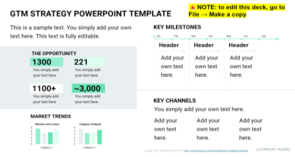 Go To Market Strategy Template PPT 4